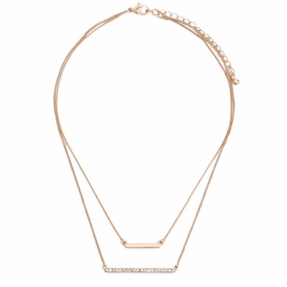 Double Bar Necklace